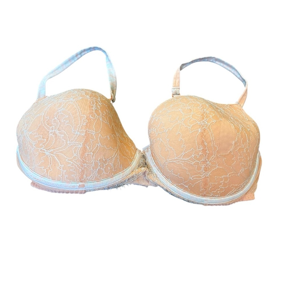 Andres sarda Barcelona peach lace underwire bra 36d
